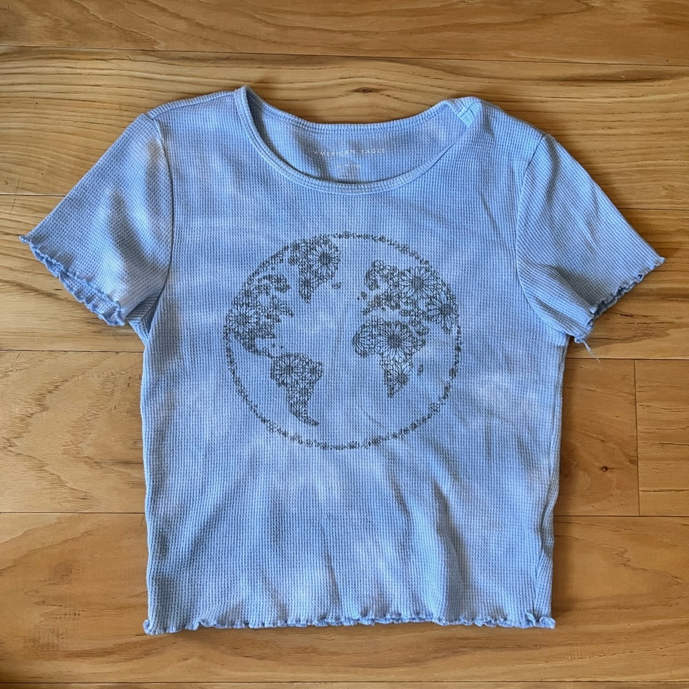 American Eagle set of 2 cropped shirts - Picture 6 of 9